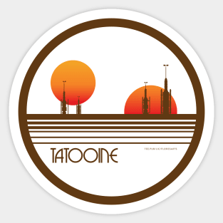 Tatooine Roundel Sticker